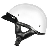 M2R Rebel Shorty Helmet - Incl Peak - White