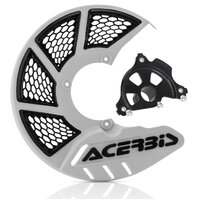 Acerbis X-Brake 2.0 Disc Cover & Black Mount - HONDA CR CRF 00-24 - White/Black