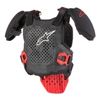 Alpinestars A-5 S Youth  Chest Protector  - Black/White/Red