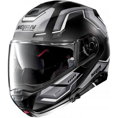 Nolan N100-5 Upwind Helmet - Matte Black/Grey
