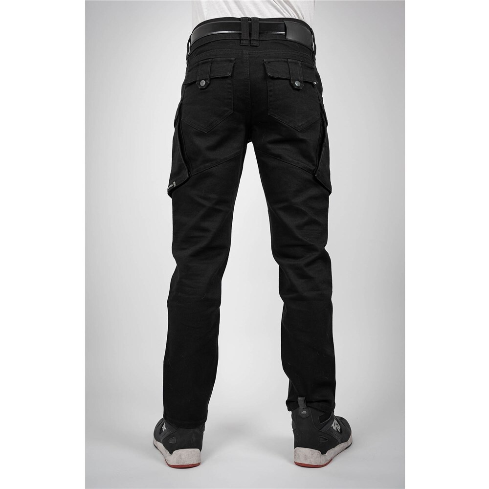 Bull-It 24 Mens Jackal Easy Short AA Jeans - Black - BULL-IT