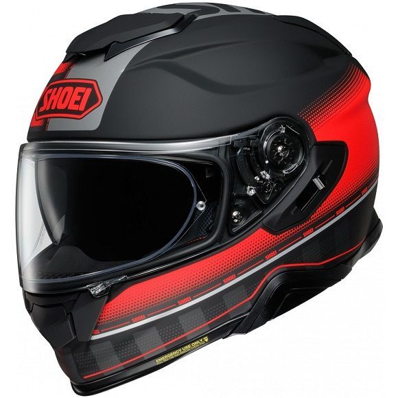 Shoei GT-Air II Tesseract TC-1 Helmet - Black/Red - (Size - S)