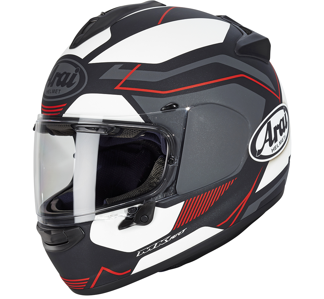 arai profile v bend red