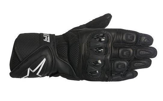 Alpinestars Men's Celer V2 Black and Fluorescent Red Gloves – LeatherUp USA
