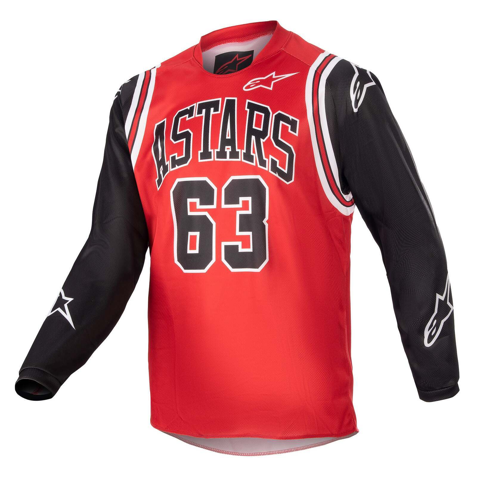 Alpinestars 2023 Supertech Risen Jersey, XL / Hot Orange/Black