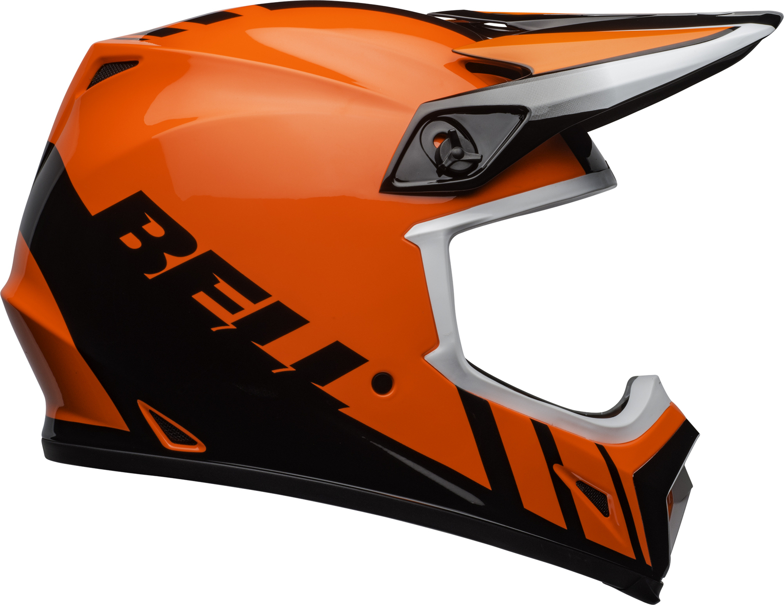 mx helmet orange