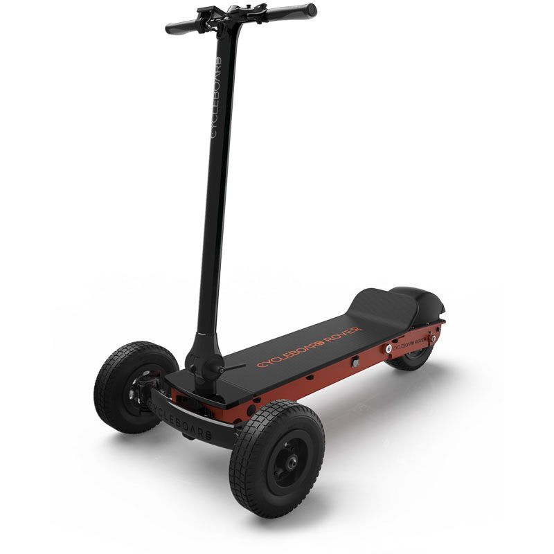 Cycleboard Grey Burnt Orange 3 Wheel Electric Scooter -