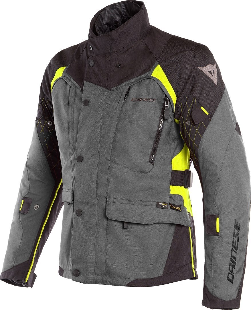 Dainese X-Tourer D-Dry Black Fluro Yellow Jacket