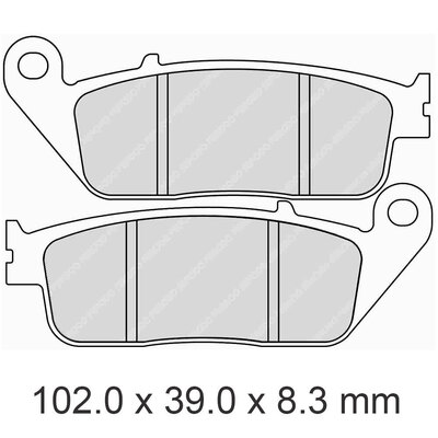 Ferodo Brake Pads - FDB570ST [2PD]