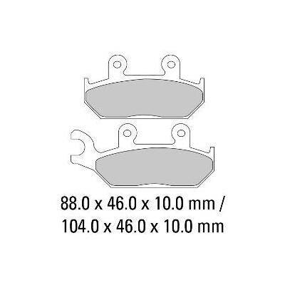 Ferodo Brake Pads - FDB737P - BQ25