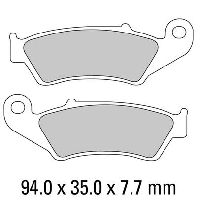 Ferodo Disc Pad Set - FDB892 ZR Sintered Sintered Race Compound - Off-Road