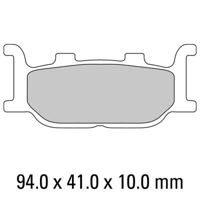 Ferodo Disc Pad Set - FDB2003 AG Argento Non Sintered Compound