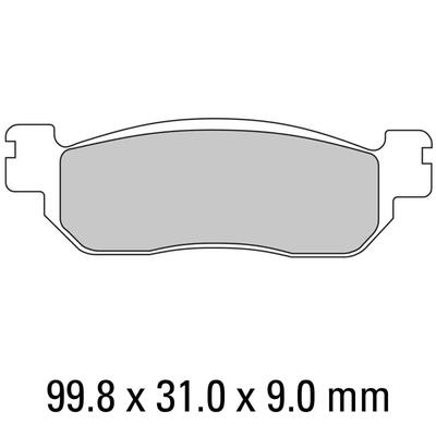 Ferodo Disc Pad Set - FDB2083 ST Sinter Grip Sintered Compound - Road