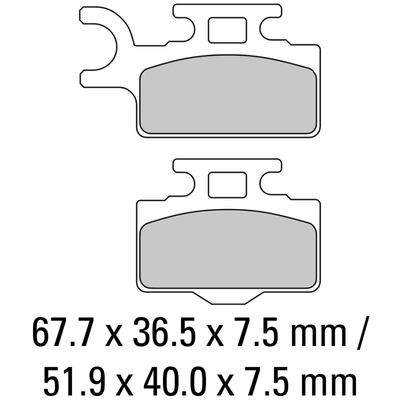 Ferodo Brake Pads - FDB2110SG [2PD]