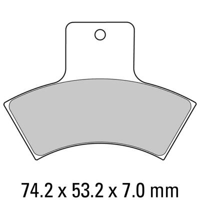 Ferodo Disc Pad Set - FDB2121 SG Sinter Grip Sintered Compound - Off-Road