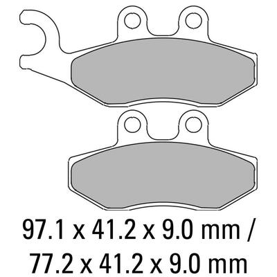 Ferodo Brake Pads - FDB2142EF 1708