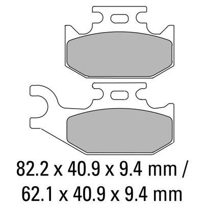 Ferodo Disc Pad Set - FDB2149 SG Sinter Grip Sintered Compound - Off-Road