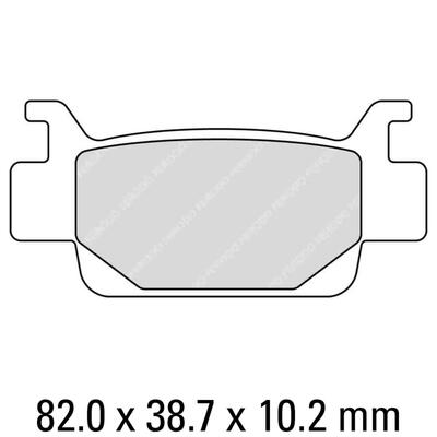 Ferodo Disc Pad Set - FDB2195 SG Sinter Grip Sintered Compound - Off-Road