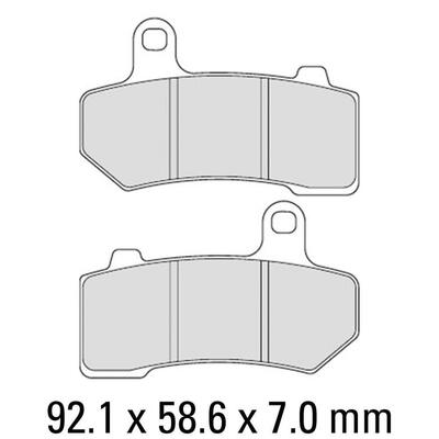 Ferodo Brake Pads - FDB2210P/DP962