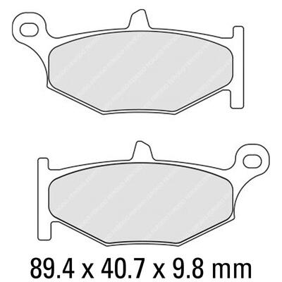 Ferodo Disc Pad Set - FDB2213 ST Sinter Grip Sintered Compound - Road