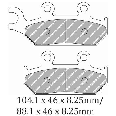 Ferodo Disc Pad Set - FDB2302 SG Sinter Grip Sintered Compound - Off-Road