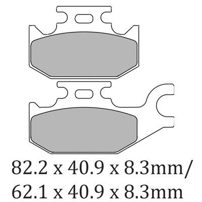 Ferodo Disc Pad Set - FDB2307 SG Sinter Grip Sintered Compound - Off-Road