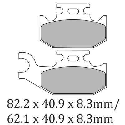 Ferodo Disc Pad Set - FDB2308 SG Sinter Grip Sintered Compound - Off-Road