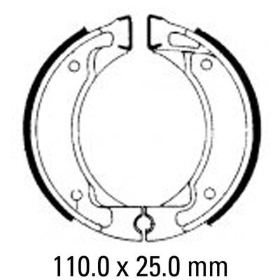 Ferodo Eco Brake Shoe Set - FSB738 EF