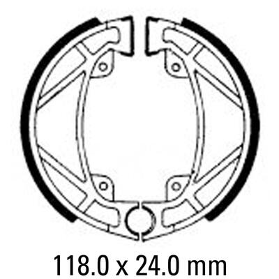 Ferodo Brake Shoe Set - FSB768