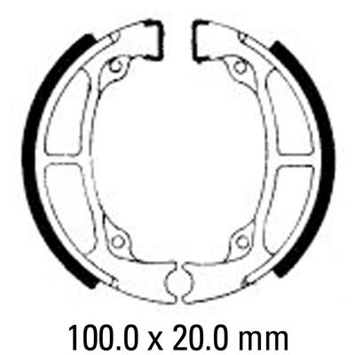 Ferodo Brake Shoe Set - FSB783