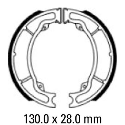 Ferodo Brake Shoe Set - FSB960