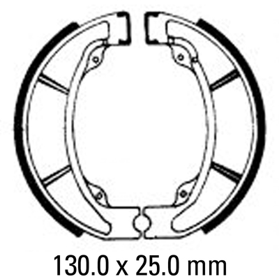 Ferodo Brake Shoes ST - FSB963A