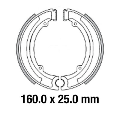 Ferodo Brake Shoes ST - FSB978