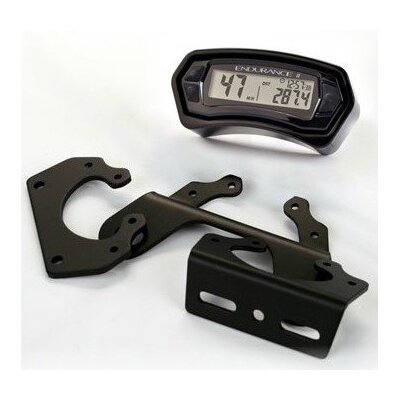 TRAIL TECH ENDURANCE II DIGITAL GAUGE MULTIPLE MOUNT PROTECTOR BLACK