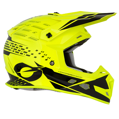 Oneal 5 SRS Trace Helmet - Black/Yellow