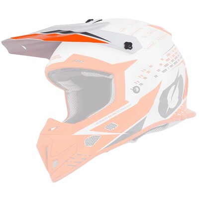 Oneal 5SRS Trace Replacement Peak - White/Orange