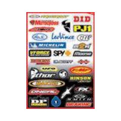 Factory Effex Sponser Kit B Decal Sheet