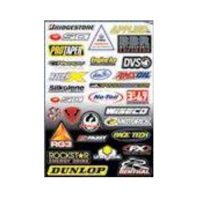 Factory Effex Micro Sponsor Sticker Sheet