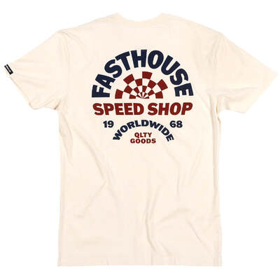 Fasthouse Deco SS Tee - Natural