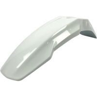 UFO Supermotard Front Fender - White