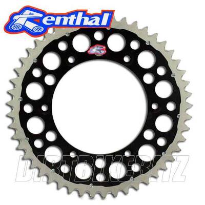 Renthal Twinring Sprockets - Kawasaki - Rear - 50 - Black