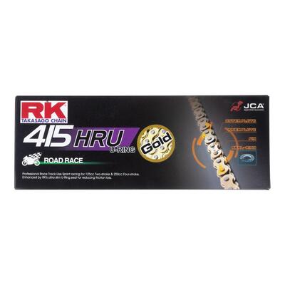 Rk Chain 415Hru - 136 Link - Gold (U-Ring)