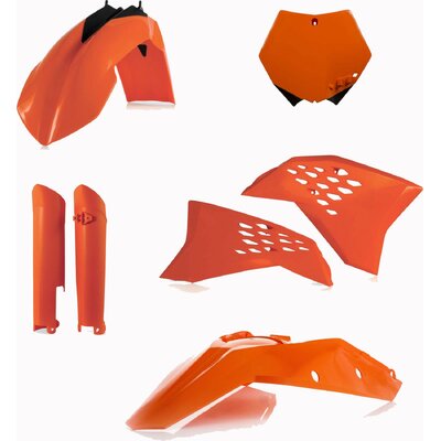 ACERBIS PLASTIC KIT KTM SX SXF 07-10 ORANGE