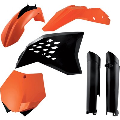 ACERBIS PLASTIC KIT KTM SX SXF 07-10 ORIGINAL 10