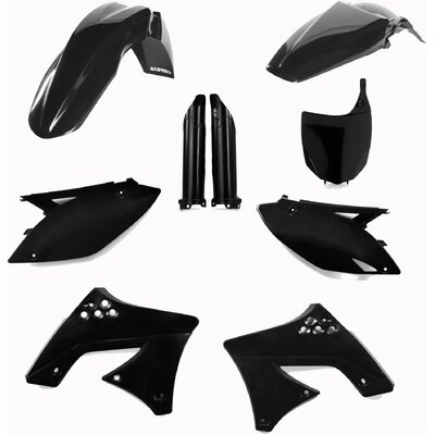 ACERBIS PLASTIC KIT KAWASAKI KXF 250 09-12 BLACK