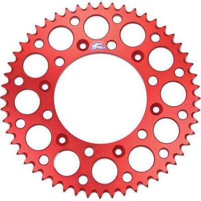 Renthal Twinring Sprockets - Honda - Rear - 50 - Red