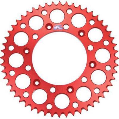 Renthal Ultralight Grooved Sprocket - Rear - Silver - 38T