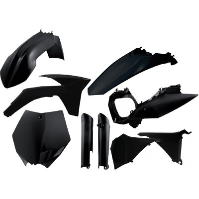 ACERBIS PLASTIC KIT KTM SX 2012 SXF 11-12 BLACK