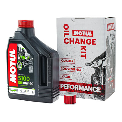 Motul Performance Oil Change Kit - Honda Crf250 18-24 Crf450 17-24