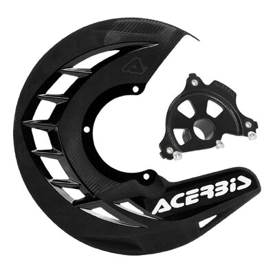 ACERBIS X-BRAKE DISC COVER & BLK MOUNT BLACK SHERCO 19-24